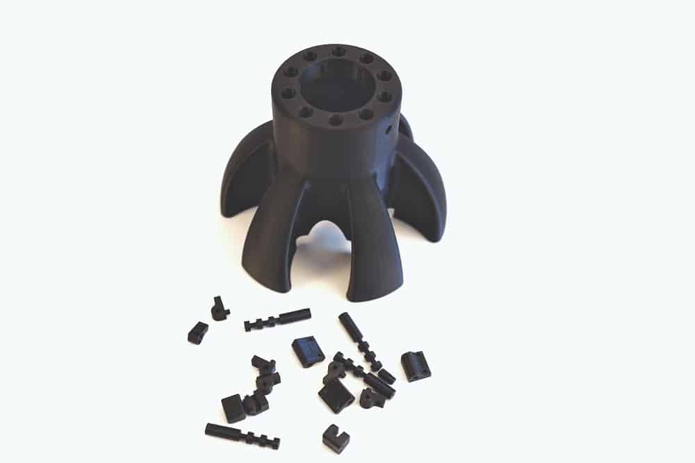 Mechanische Bauteile aus dem 3D-Drucker